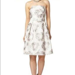 🌟 3 for $15 🌟 Luxe Silver Bandeau Dress NWOT